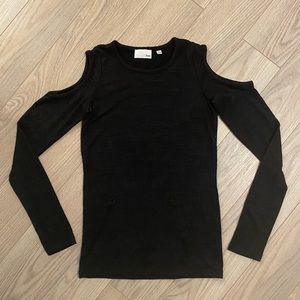 Aritzia Wildfred Free Knit Sleeve, Black